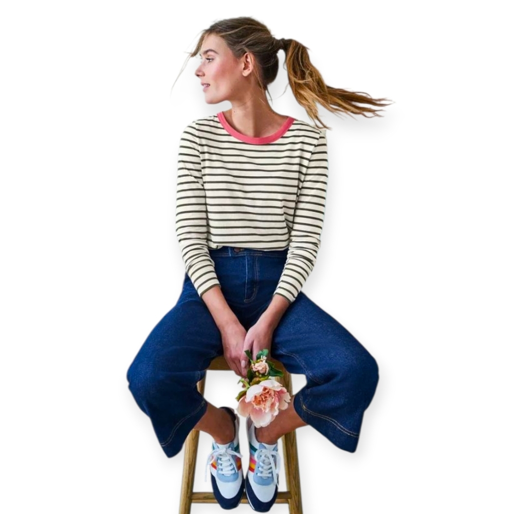 BODEN The Camberwell Cropped High Waisted Jeans